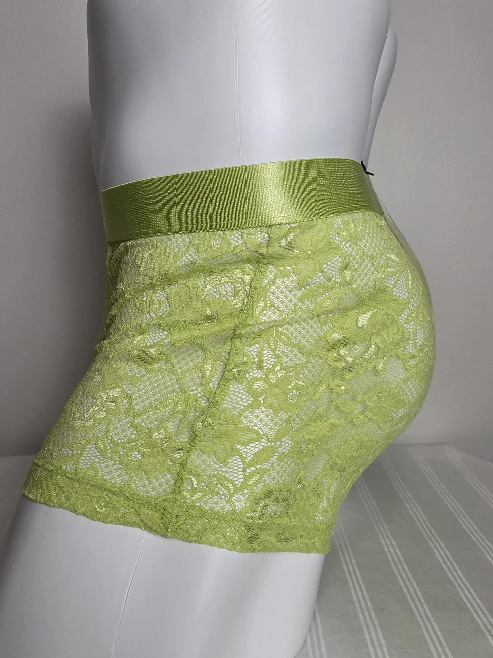 Cosabella Lime Green Lace Boxer Briefs